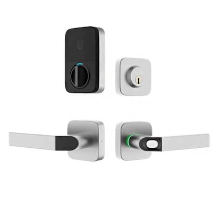Ultraloq: Ultraloq Combo Bluetooth Enabled Fingerprint & Key Fob Two-Point Smart Lock